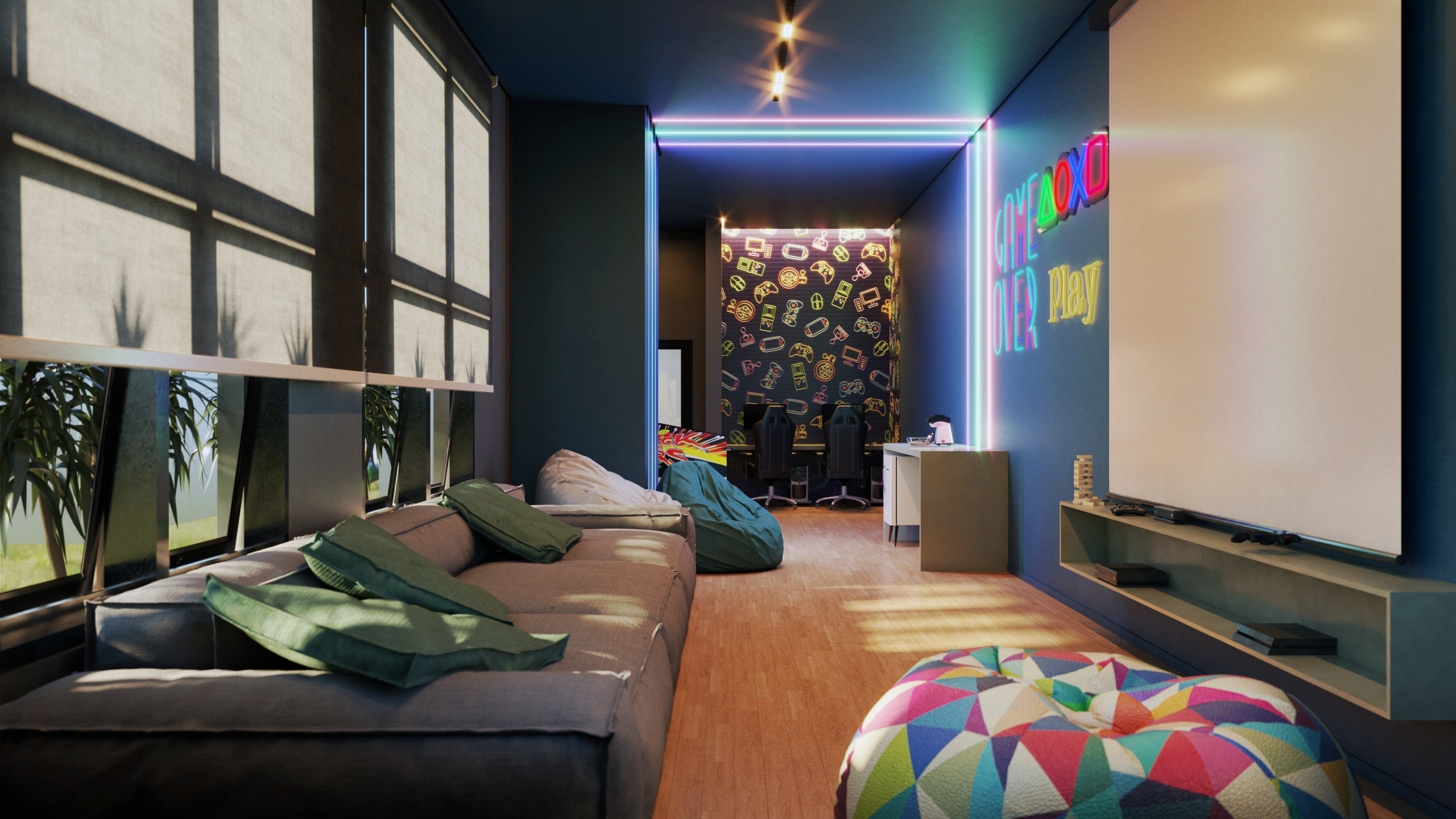 08.Salão de jogos teen